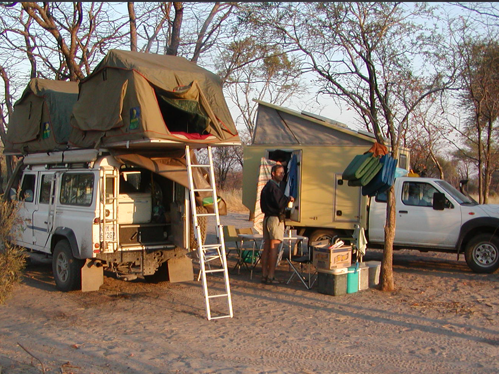 Camping in the Kafue National Park